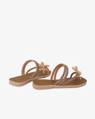 Dép Xẹp Hạnh Dung Quai Kẹp Xoàn Hoa HD11137AV