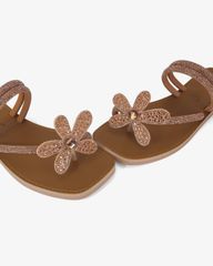 Dép Xẹp Hạnh Dung Quai Kẹp Xoàn Hoa HD11137AV