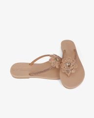 Dép Xẹp Hạnh Dung Quai Kẹp Hoa Xoàn HD11138AV