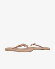 Dép Xẹp Hạnh Dung Quai Kẹp Hoa Xoàn HD11138AV