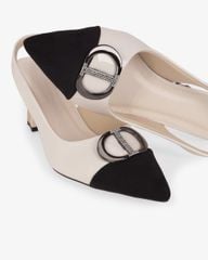 Giày Sandal Hạnh Dung Hai Màu Khóa Tròn HD11140AV