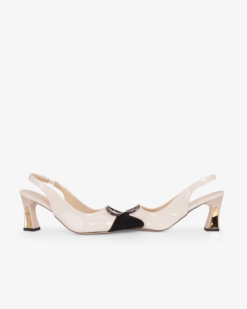 Giày Sandal Hạnh Dung Hai Màu Khóa Tròn HD11140AV