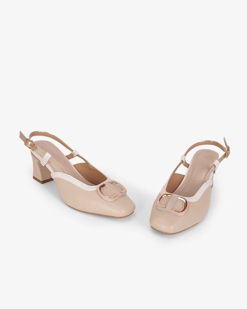 Giày Sandal Hạnh Dung Khóa Đôi Bo Tròn HD11147AV