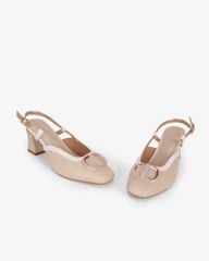 Giày Sandal Hạnh Dung Khóa Đôi Bo Tròn HD11147AV