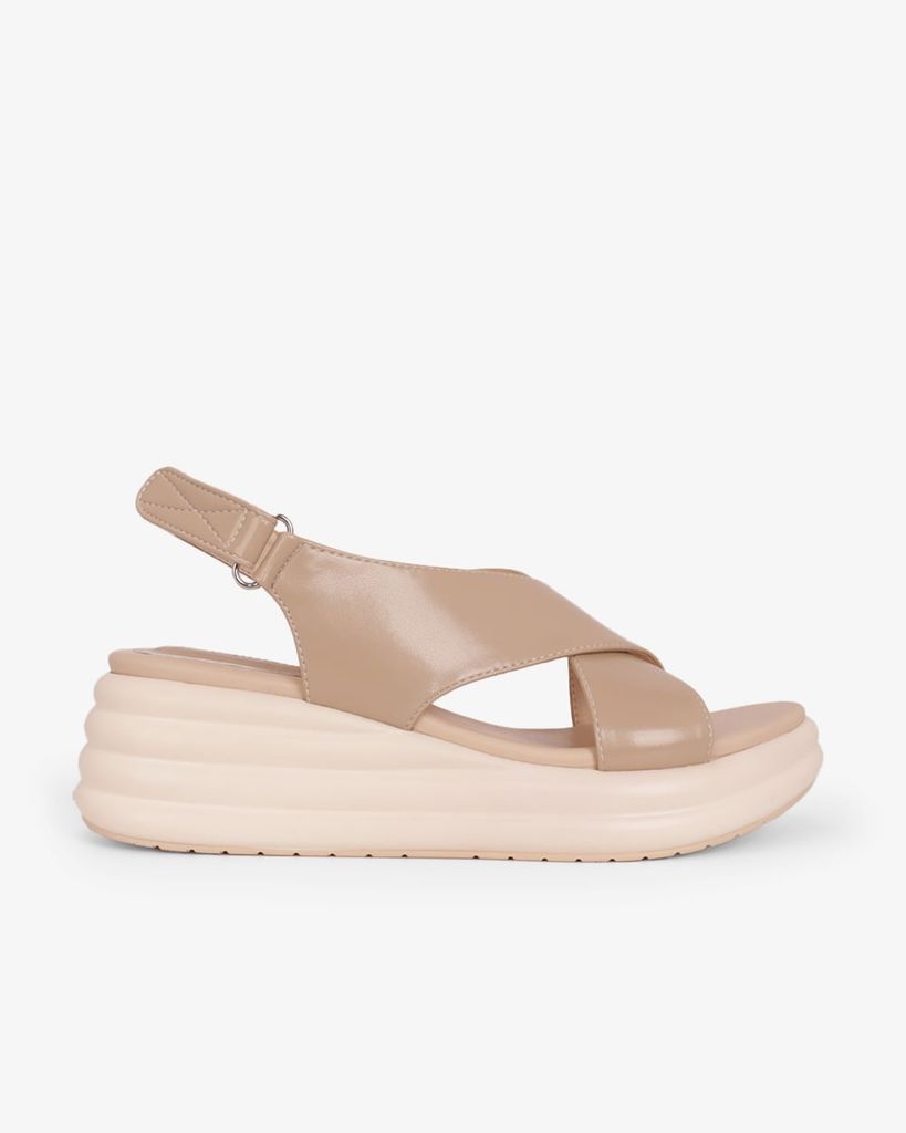 Sandal Đế Xuồng Hạnh Dung Hai Bản Quai Chéo To HD11148AV