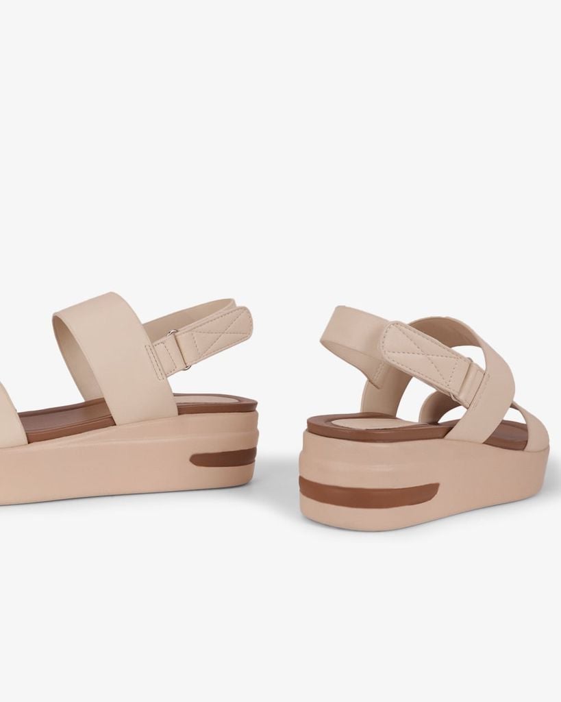 Sandal Đế Xuồng Hạnh Dung Bánh Mì Quai Ngang Bản To HD11149AV