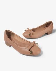 Giày Búp Bê Hạnh Dung Nơ Chuông Sắt HD1114AV