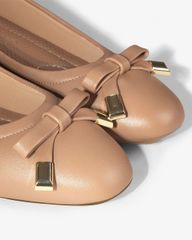 Giày Búp Bê Hạnh Dung Nơ Chuông Sắt HD1114AV