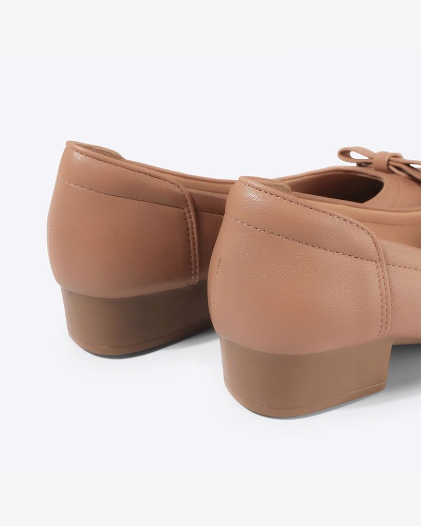 Giày Búp Bê Hạnh Dung Nơ Chuông Sắt HD1114AV