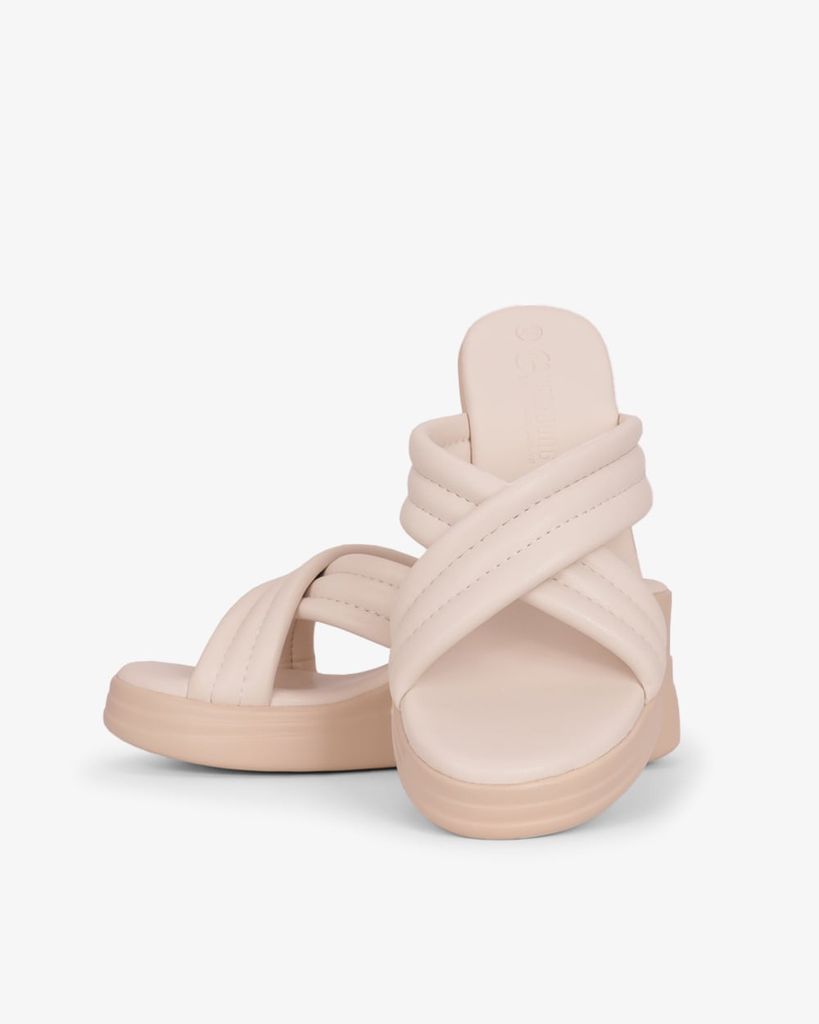 Dép Đế Xuồng Hạnh Dung Quai Đan Chéo HD11151AV