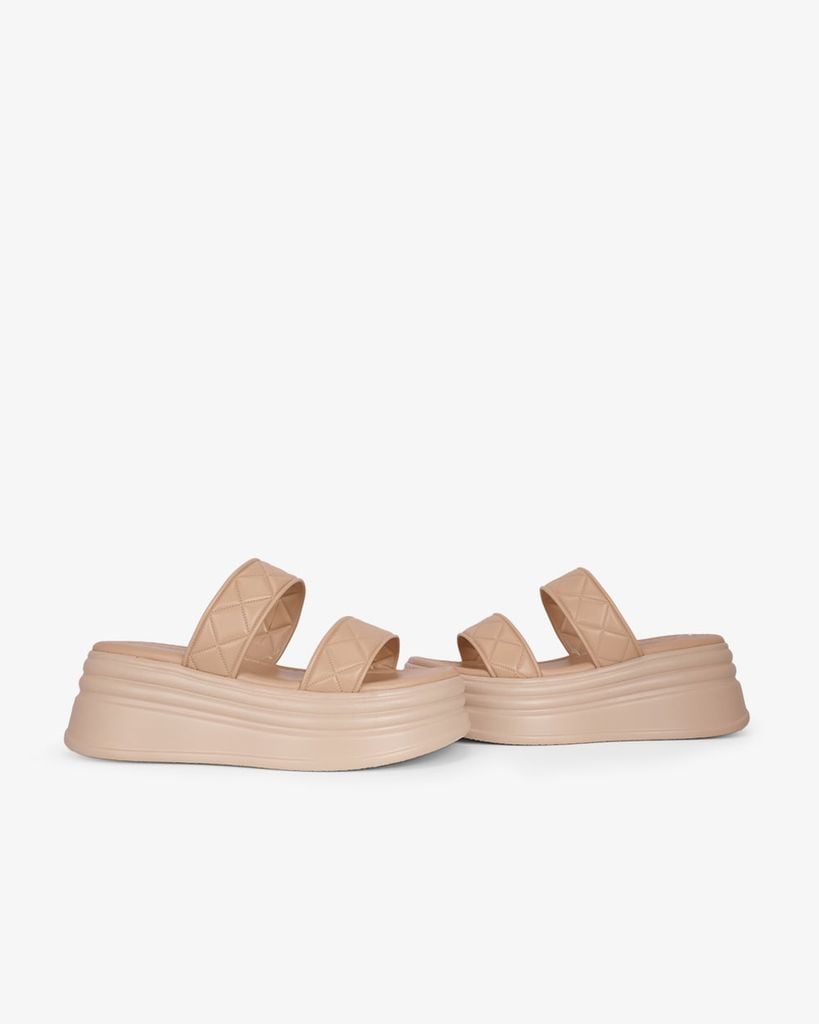 Dép Đế Xuồng Hạnh Dung Hai Quai Ngang May HD11152AV