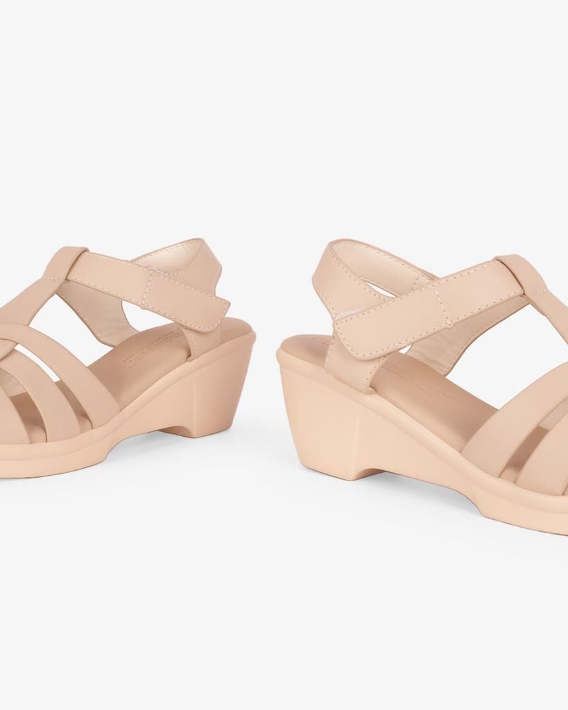 Sandal Đế Xuồng Hạnh Dung Ba Quai Đan Nối T HD11154AV