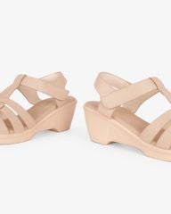 Sandal Đế Xuồng Hạnh Dung Ba Quai Đan Nối T HD11154AV