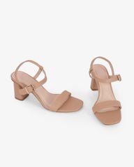 Sandal Hạnh Dung Cao Gót Quai Ngang Mảnh HD11158AV
