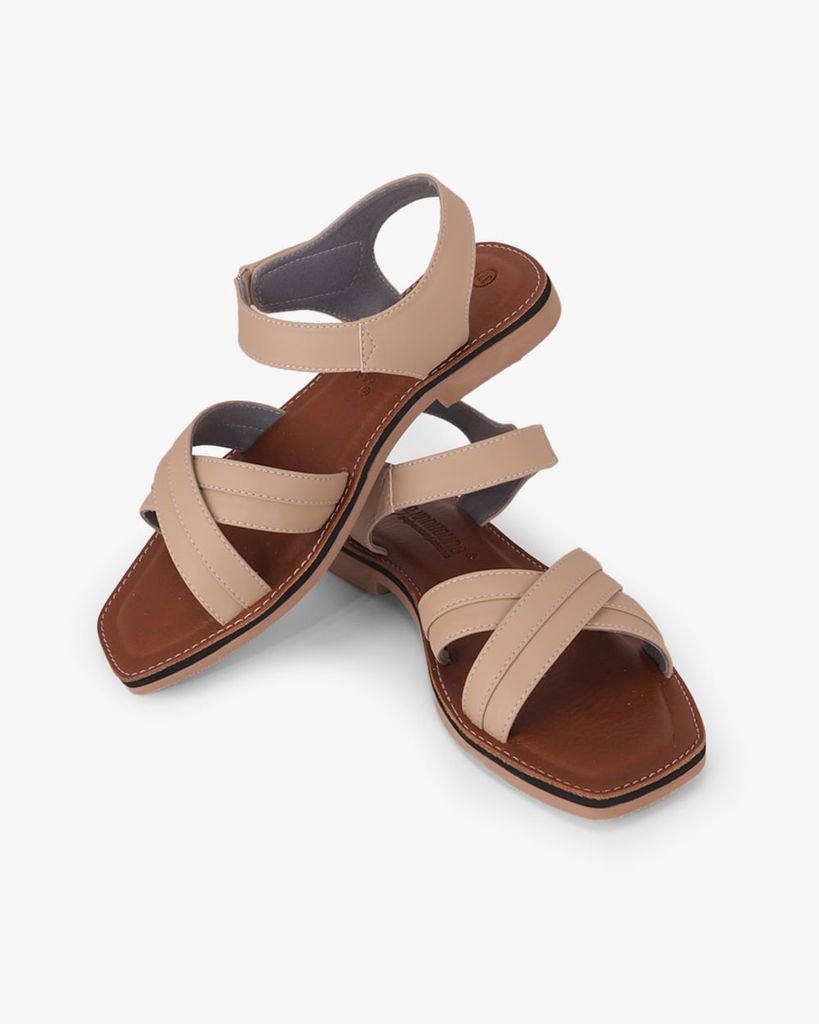 Sandal Đế Xẹp Hạnh Dung Quai Đan Chéo HD11159AV