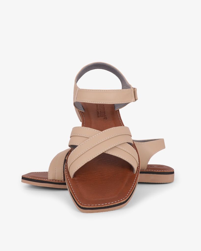 Sandal Đế Xẹp Hạnh Dung Quai Đan Chéo HD11159AV