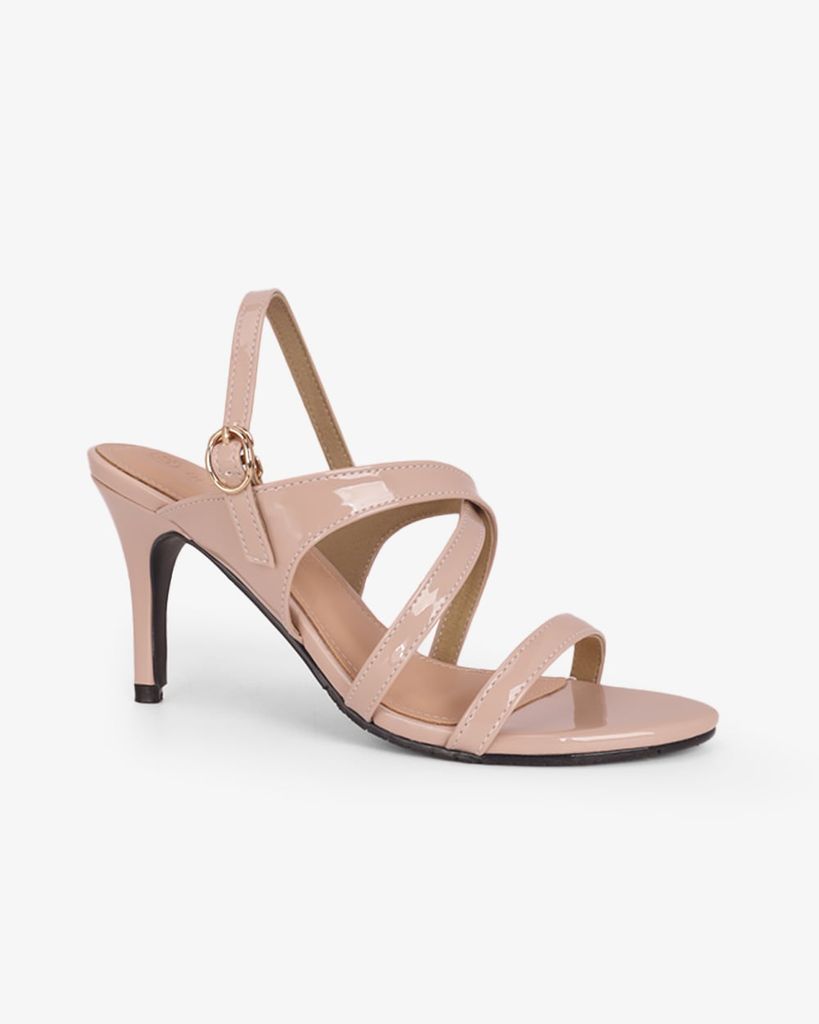 Sandal Hạnh Dung Cao Gót Dây Đan Chéo HD11160AV