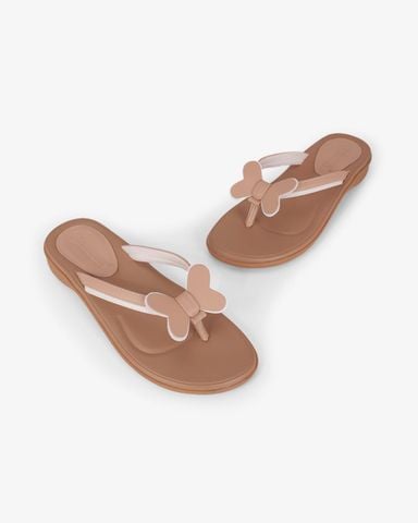 Dép Xẹp Hạnh Dung Quai Kẹp Khóa Bướm HD11161AV