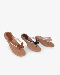 Dép Xẹp Hạnh Dung Quai Kẹp Cách Điệu HD11161AV