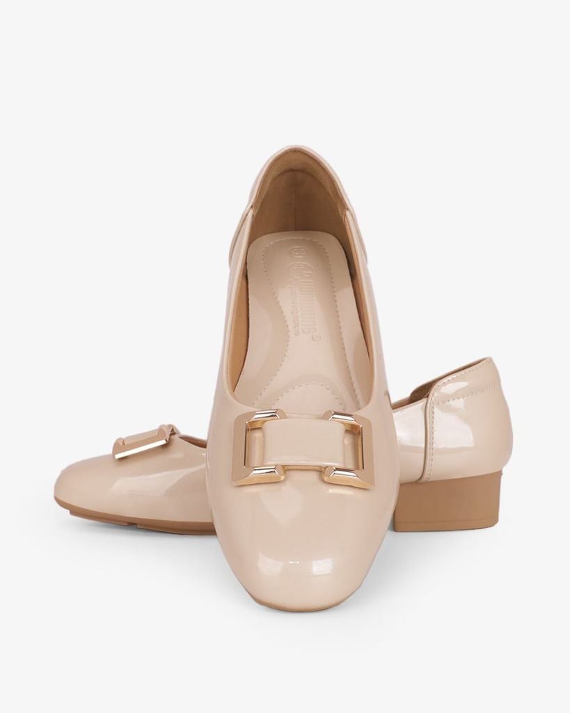 Giày Cao Gót Hạnh Dung Khóa Chữ Nhật HD11164AV