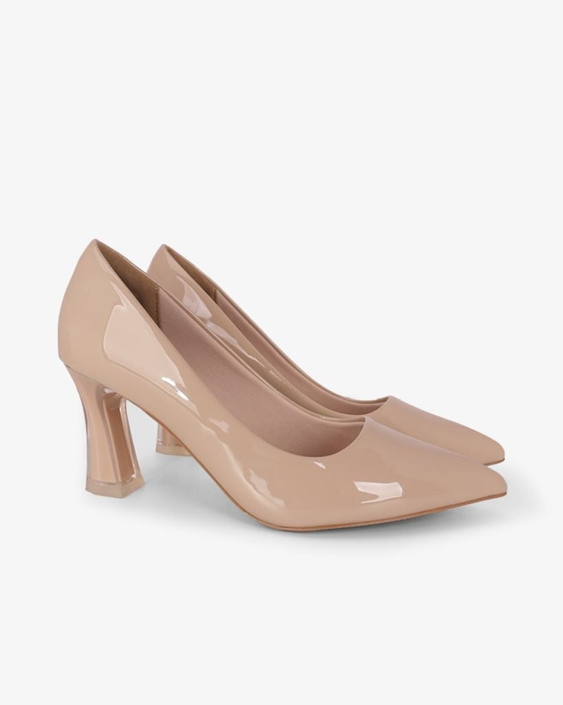 Giày Cao Gót Hạnh Dung Trơn Mũi Nhọn HD11166AV