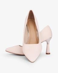 Giày Cao Gót Hạnh Dung Lụa Vân Nổi HD11169AV