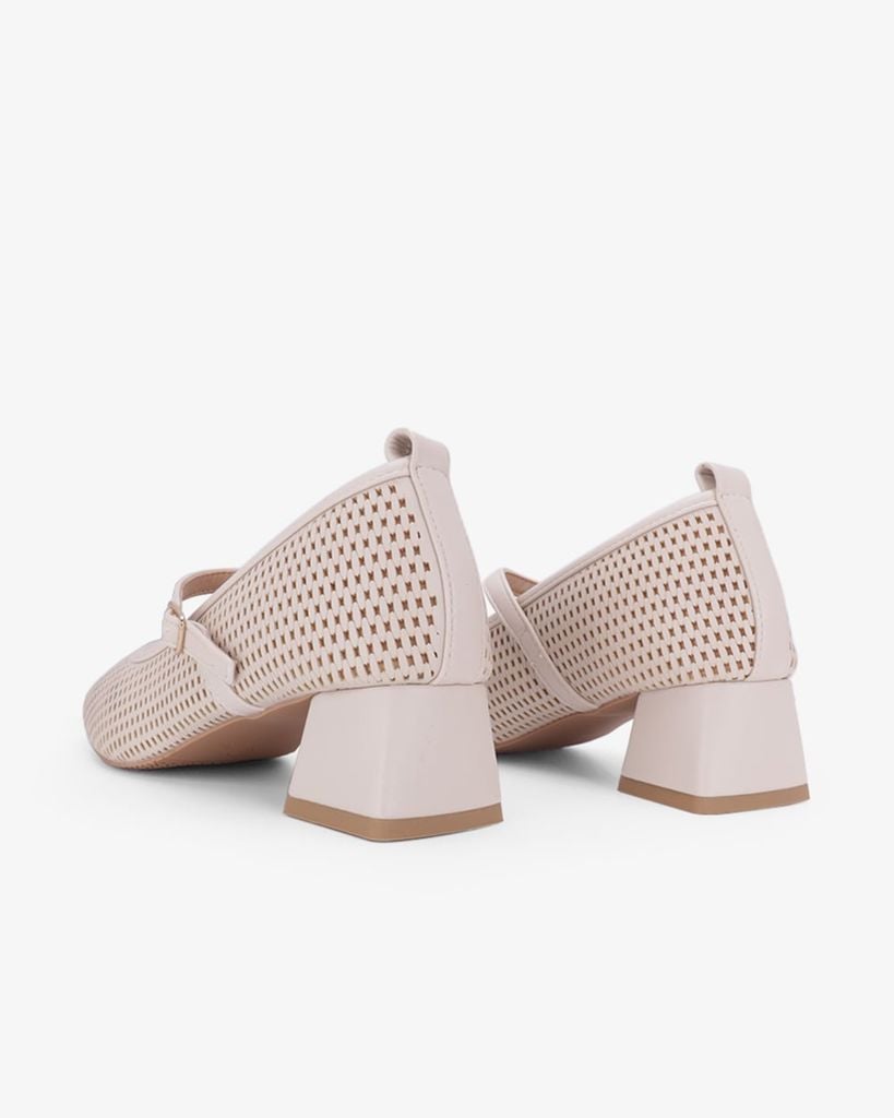 Giày Cao Gót Hạnh Dung Đục Lỗ HD11175AV