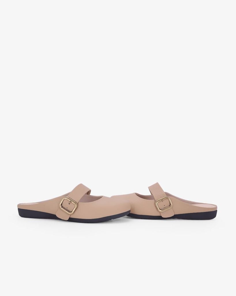 Dép Bít Mũi Hạnh Dung Vân Da Mềm HD11180AV