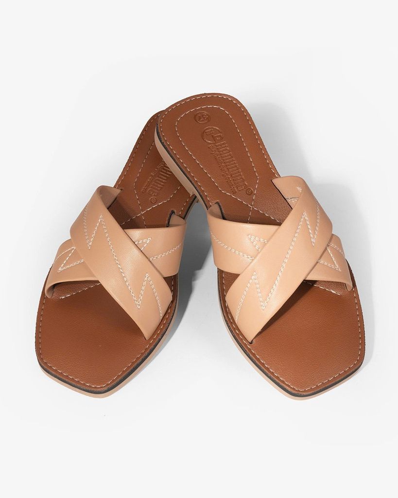 Dép Xẹp Hạnh Dung Quai Chéo HD1139AV