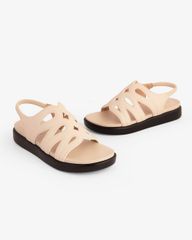 Sandal Xuồng Hạnh Dung Quai Khoét Hậu Thun HD1140AV
