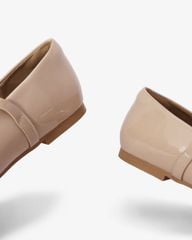 Giày Búp Bê Hạnh Dung Khóa Vuông Xoàn HD1141AV