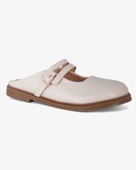 Dép Bít Mũi Hạnh Dung Mũi Tròn Khóa Nịt HD1154AV