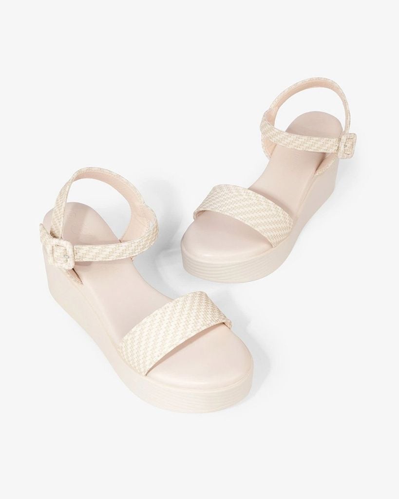 Sandal Đế Xuồng Hạnh Dung Bản Ngang Vân HD1165AV