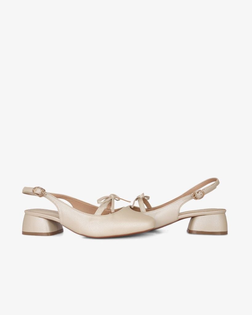 Giày Sandal Hạnh Dung Bít Mũi Dây Nơ HD1197AV