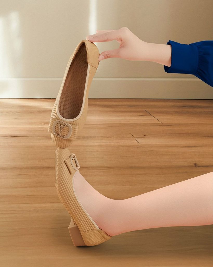 Giày Cao Gót Hạnh Dung Khóa TA HD1191AV