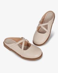 Dép Bít Mũi Hạnh Dung Hai Quai Chéo Mảnh HD1192AV