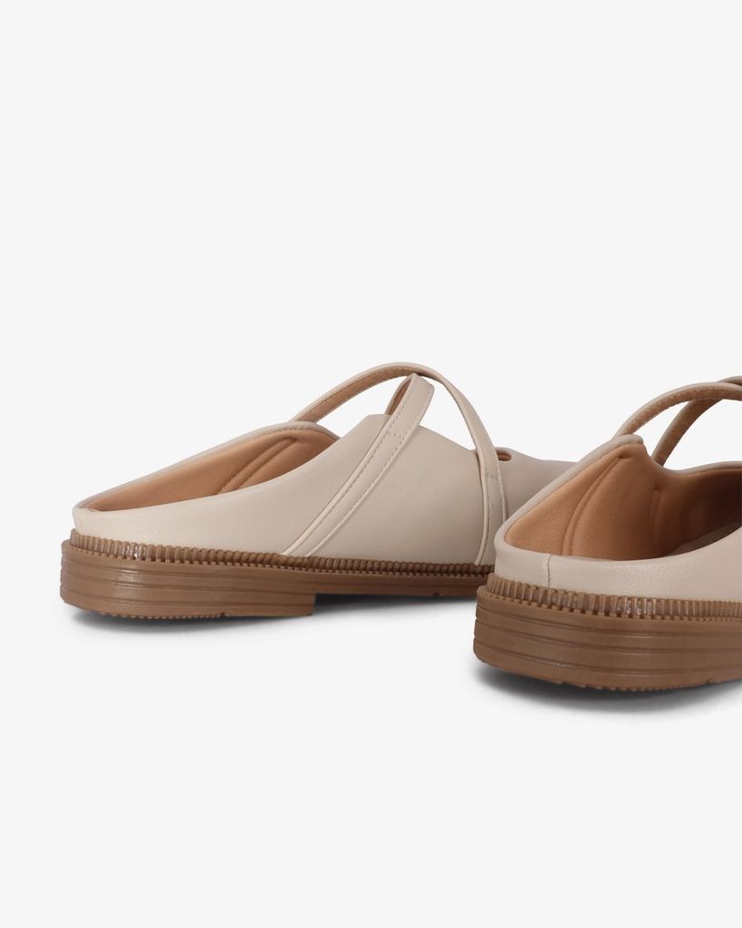 Dép Bít Mũi Hạnh Dung Hai Quai Chéo Mảnh HD1192AV