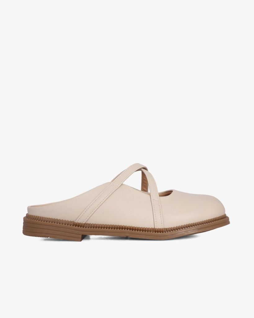 Dép Bít Mũi Hạnh Dung Hai Quai Chéo Mảnh HD1192AV