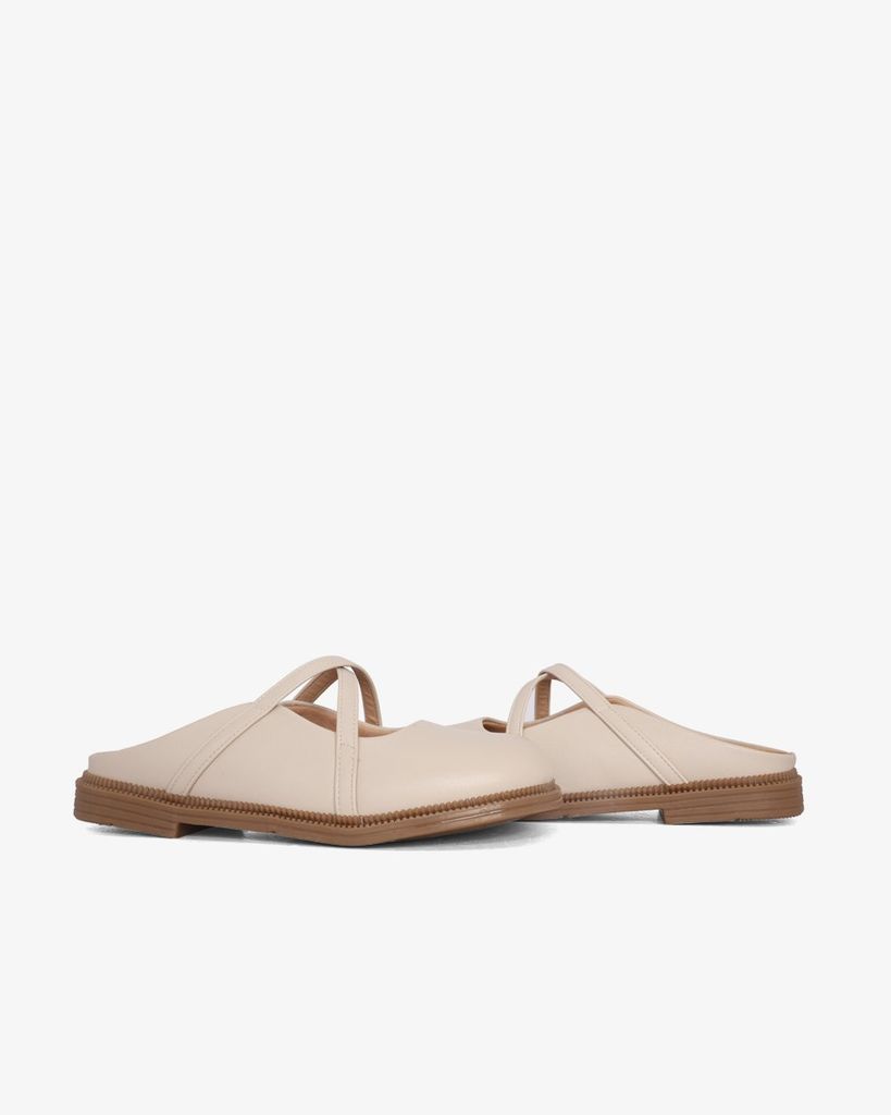 Dép Bít Mũi Hạnh Dung Hai Quai Chéo Mảnh HD1192AV