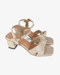 Giày Sandal Hạnh Dung Quai Bản Nơ Thắt HD1194AV