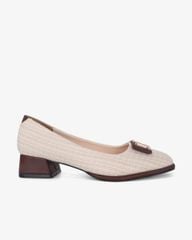 Giày Cao Gót Hạnh Dung Quai Nơ Khóa HD1195AV