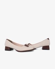 Giày Cao Gót Hạnh Dung Quai Nơ Khóa HD1195AV