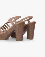 Sandal Cao Gót Hạnh Dung Quai Nhiều Dây Chéo HD12278AM