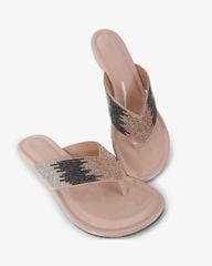 Dép Đế Xuồng Hạnh Dung Kẹp Xỏ Ngón Bản Xoàn To HD12291AM