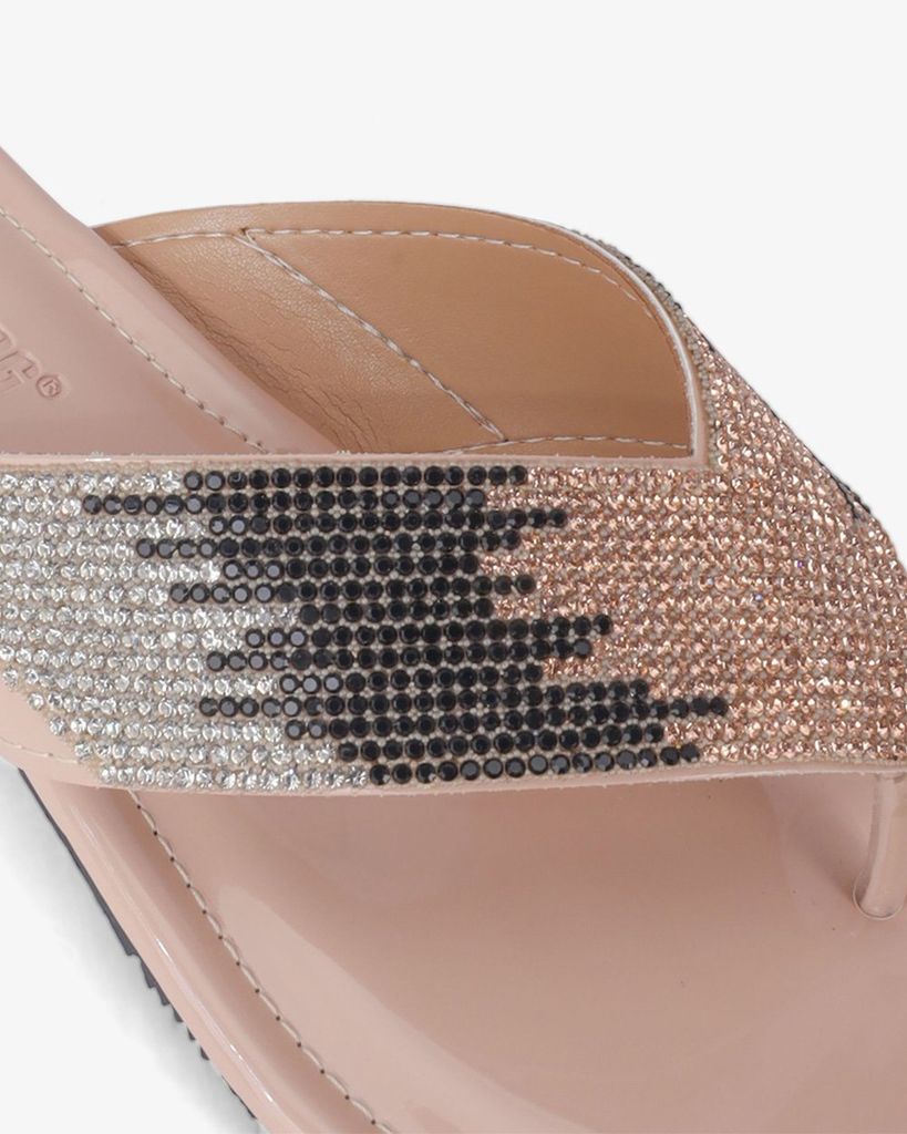 Dép Đế Xuồng Hạnh Dung Kẹp Xỏ Ngón Bản Xoàn To HD12291AM