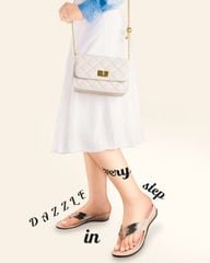 Dép Đế Xuồng Hạnh Dung Kẹp Xỏ Ngón Bản Xoàn To HD12291AM