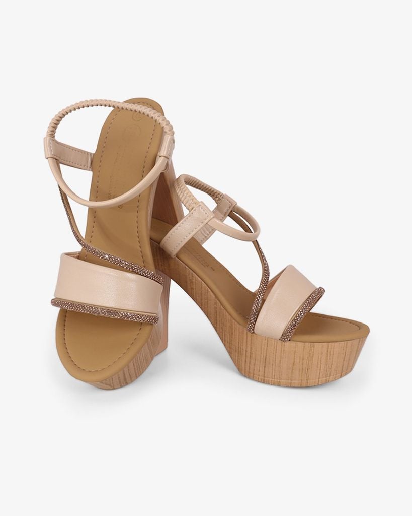 Sandal Hạnh Dung Quai Ngang Xoàn Chéo HD12300AM