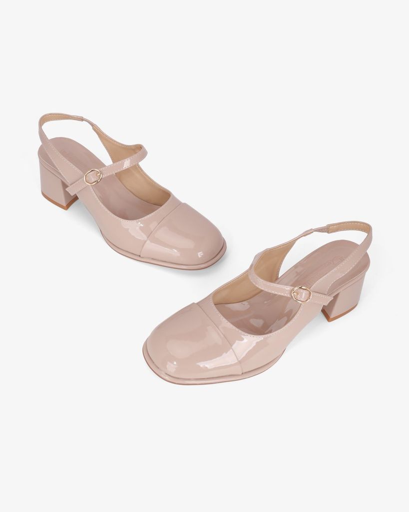Giày Sandal Hạnh Dung Mũi Tròn HD1503CH