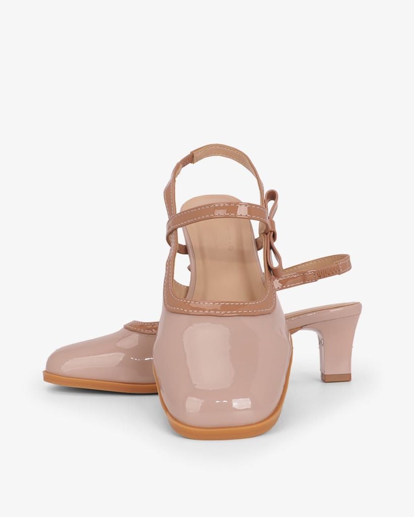 Giày Sandal Cao Gót Hạnh Dung Điểm Nơ HD1505CH