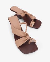 Dép Đế Xuồng Hạnh Dung Xỏ Ngón Quai Đan HD1507CH